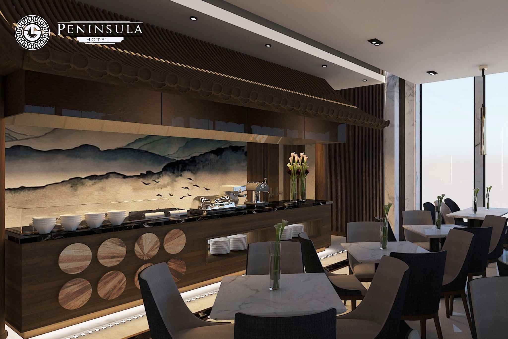 Thiết kế mang phong cách Châu Âu cổ điển tại Peninsula Hotel Da Nang 